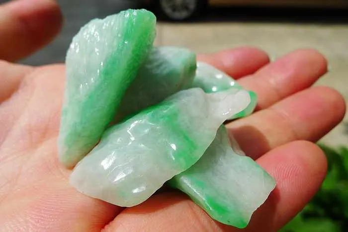 Natural Jade Rough Jadeite Raw S-58g