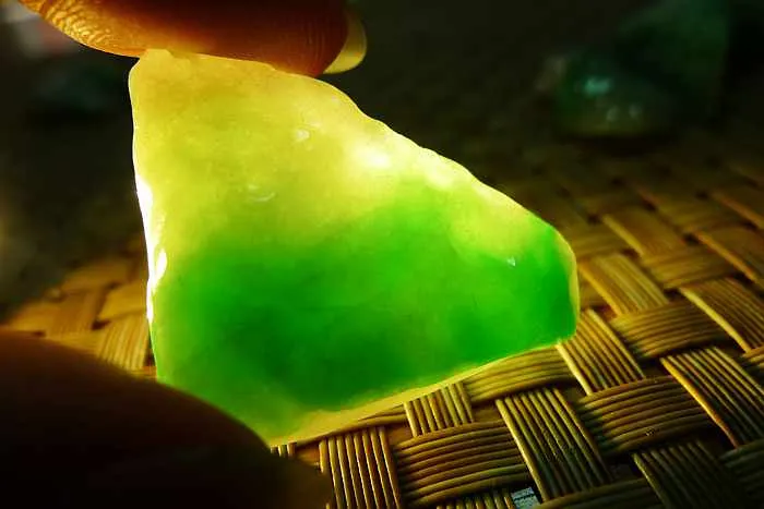 Natural Jade Rough Jadeite Raw S-58g