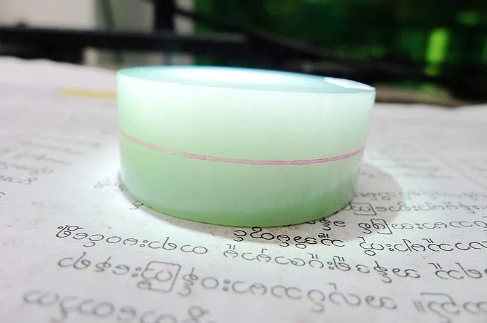 Natural Jade Rough Jadeite Raw S-(70g,4X1.7cm)