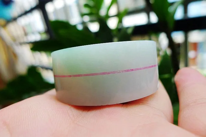 Natural Jade Rough Jadeite Raw S-(70g,4X1.7cm)