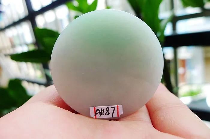 Natural Jade Rough Jadeite Raw S-(70g,4X1.7cm)