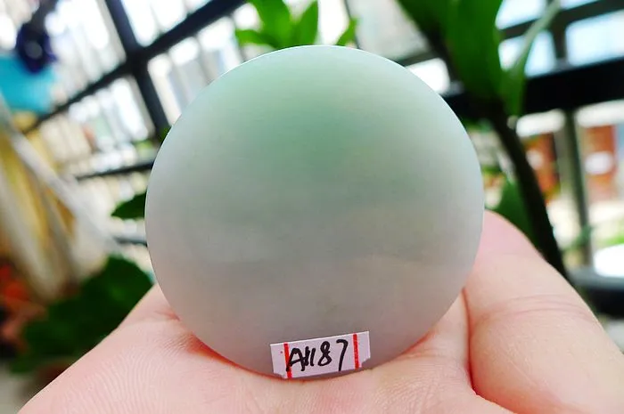 Natural Jade Rough Jadeite Raw S-(70g,4X1.7cm)