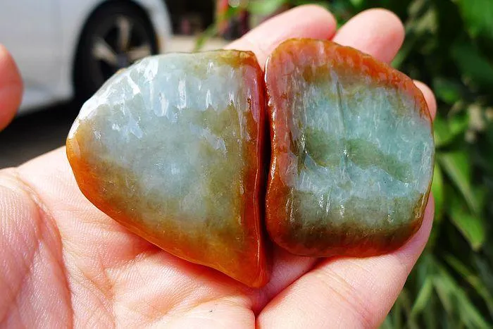 Natural Jade Rough Jadeite Raw SS-83g