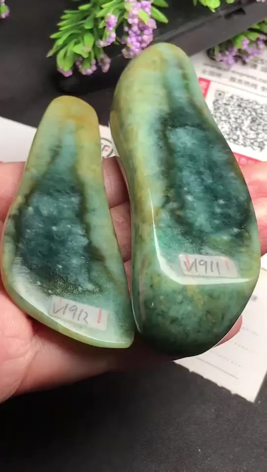 Natural Jade Rough Jadeite Raw V1911