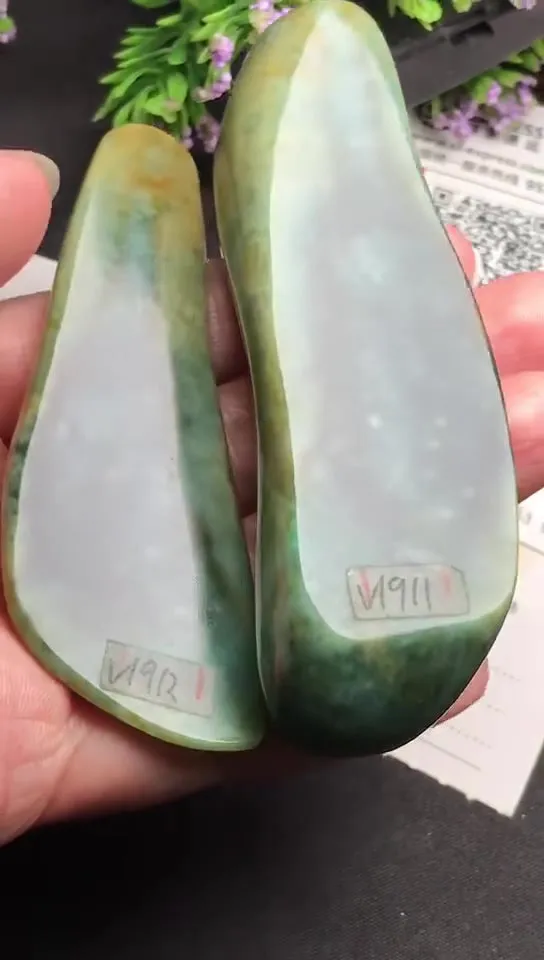 Natural Jade Rough Jadeite Raw V1911
