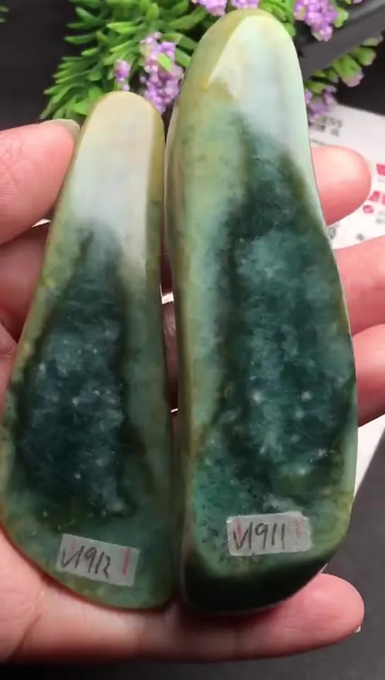 Natural Jade Rough Jadeite Raw V1911