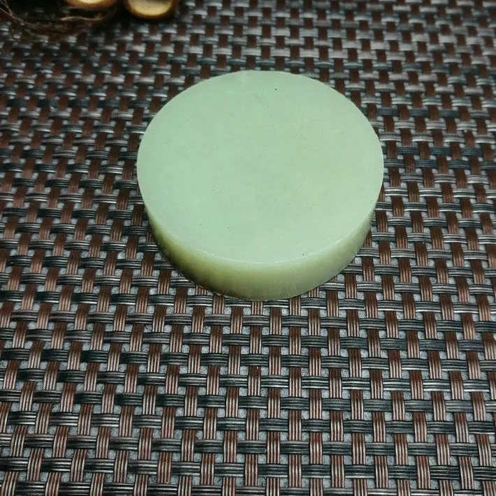 Natural Kunlun Jade Rough Nephrite Raw (102g,5.3X1.6cm)