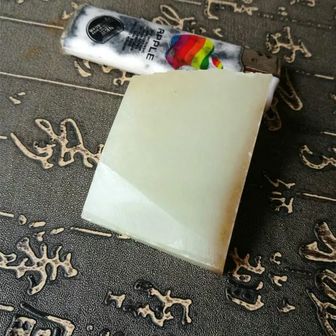 Natural Kunlun Jade Rough Nephrite Raw (111g, 4.7X4.5X2cm)