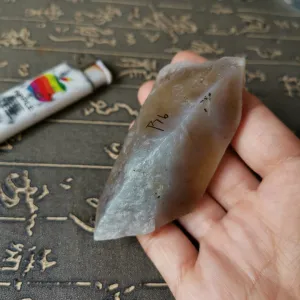Natural Kunlun Jade Rough Nephrite Raw (114g, 8X4X2.5cm)