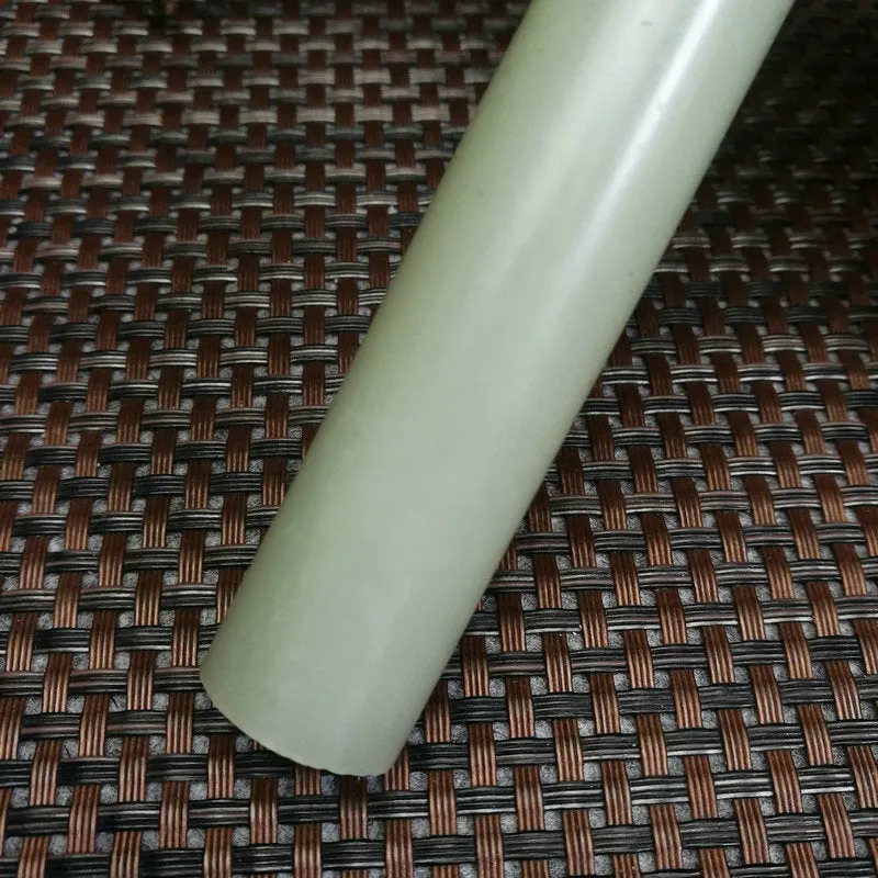 Natural Kunlun Jade Rough Nephrite Raw (114g,13.5X1.9cm)