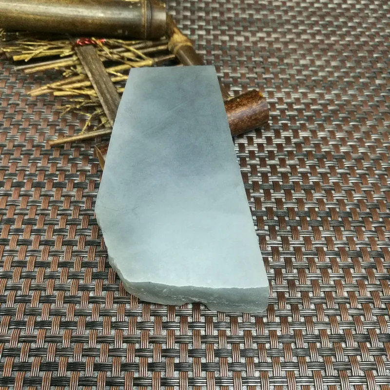 Natural Kunlun Jade Rough Nephrite Raw (114g,9X5X1cm)