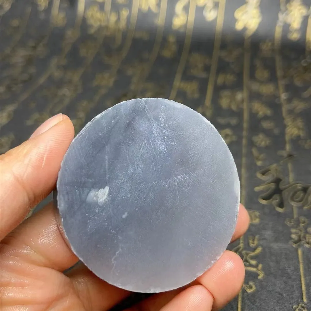 Natural Kunlun Jade Rough Nephrite Raw (117g,5.5X1.6cm)