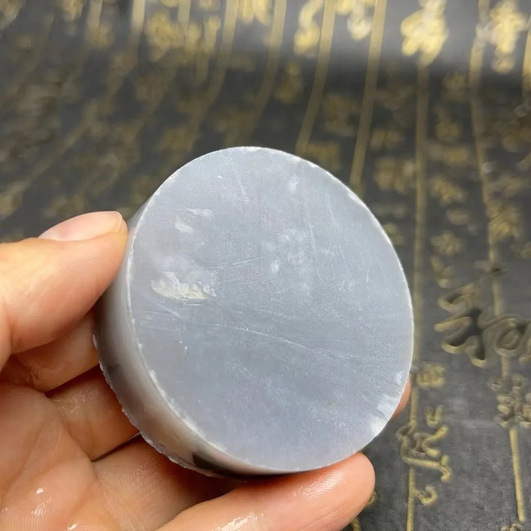 Natural Kunlun Jade Rough Nephrite Raw (117g,5.5X1.6cm)