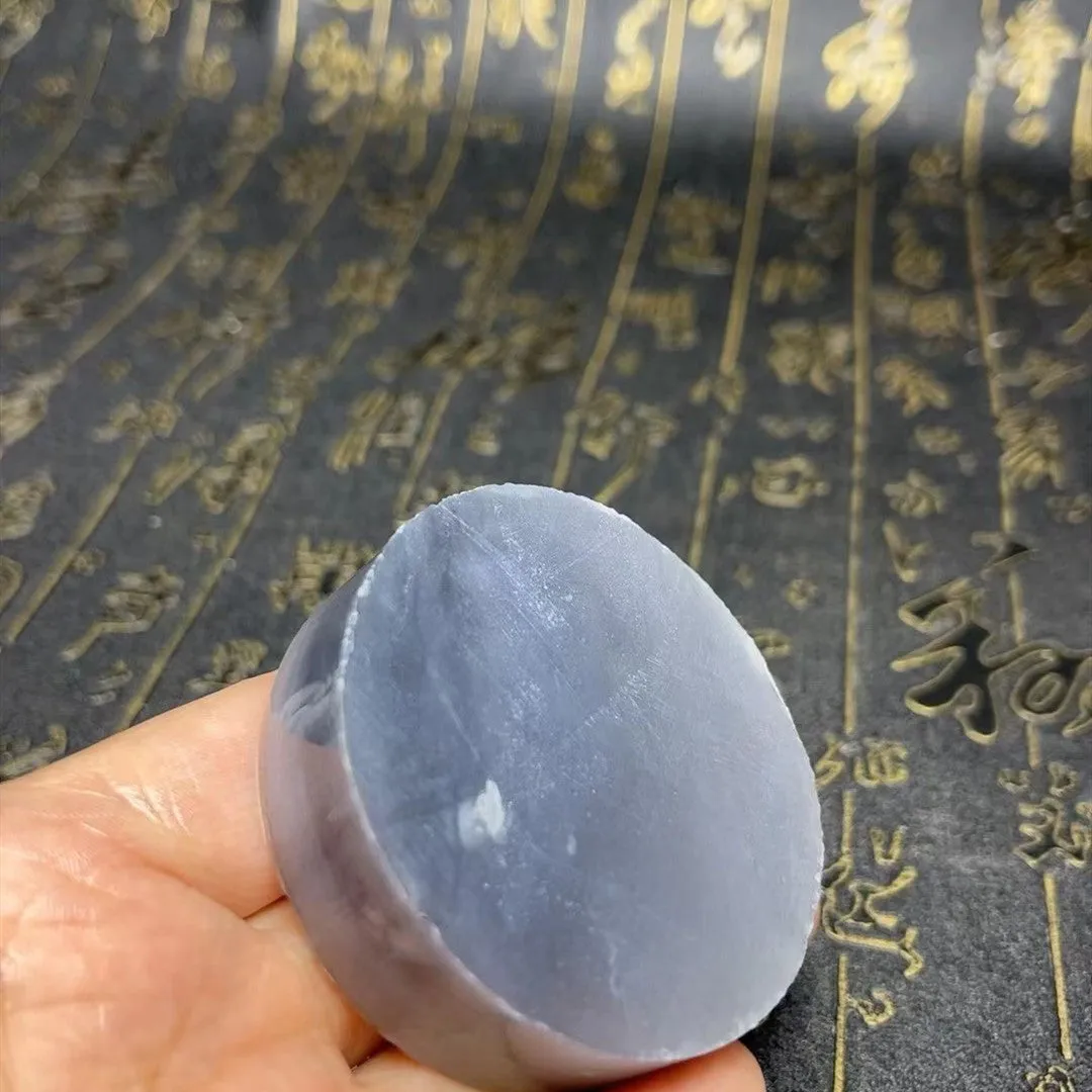 Natural Kunlun Jade Rough Nephrite Raw (117g,5.5X1.6cm)