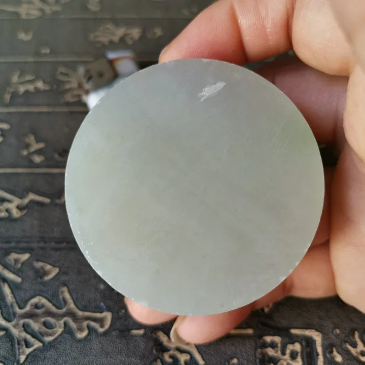 Natural Kunlun Jade Rough Nephrite Raw (137g, 5.4X5.4X2cm)