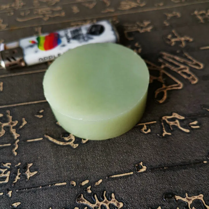 Natural Kunlun Jade Rough Nephrite Raw (145g, 5.7X5.7X2cm)