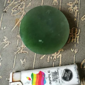 Natural Kunlun Jade Rough Nephrite Raw (155g, 5.8X5.8X2cm)