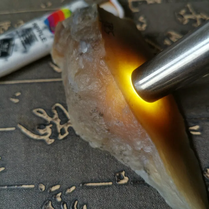 Natural Kunlun Jade Rough Nephrite Raw (156g, 10X4X3.5cm)