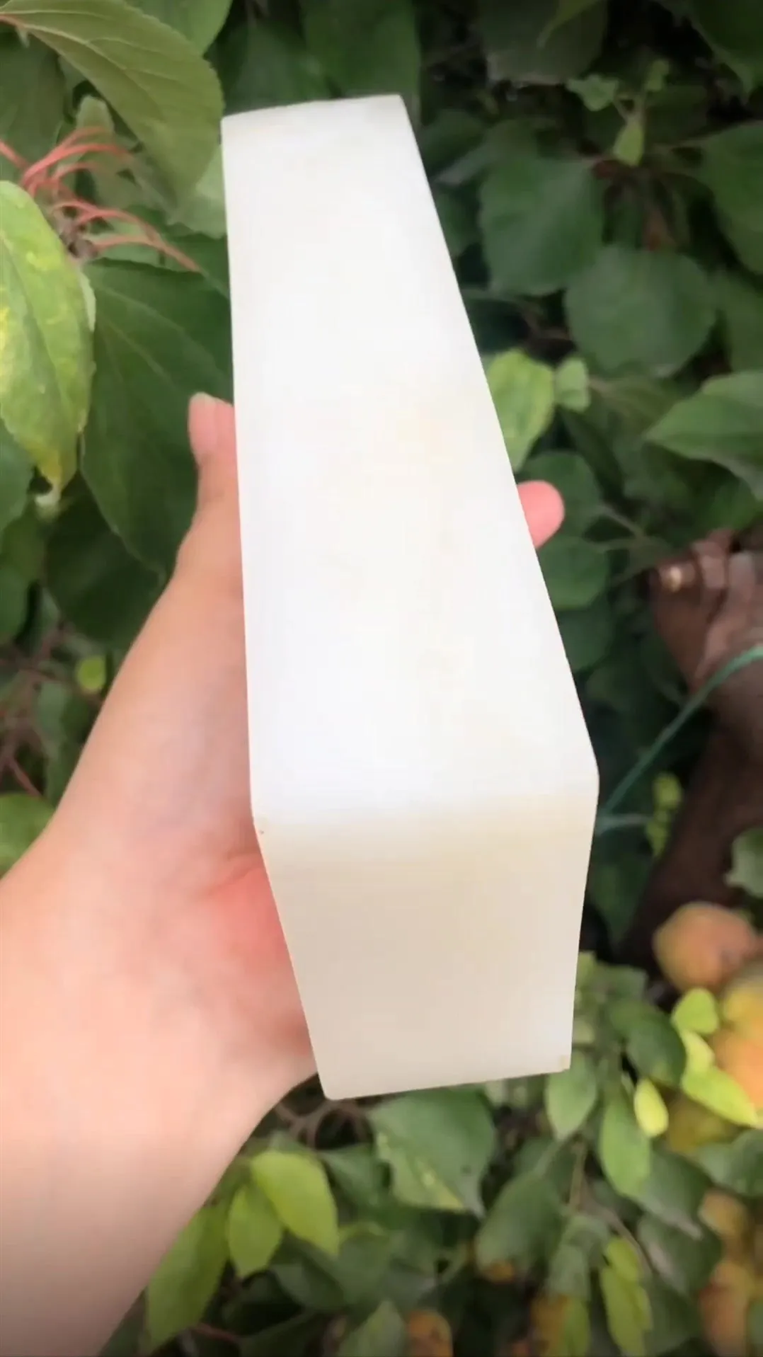 Natural Kunlun Jade Rough Nephrite Raw (1706g,18.8X8X4.1cm)