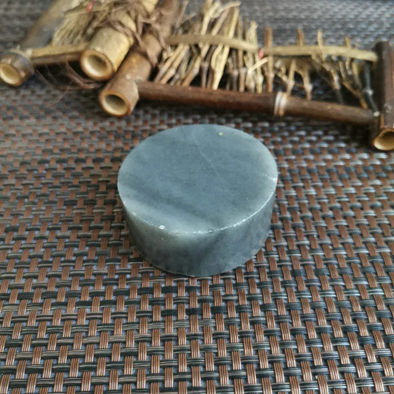 Natural Kunlun Jade Rough Nephrite Raw (178g,5.6X2.5cm)