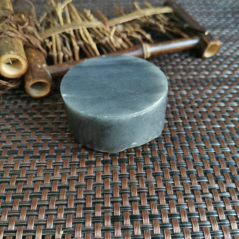 Natural Kunlun Jade Rough Nephrite Raw (178g,5.6X2.5cm)