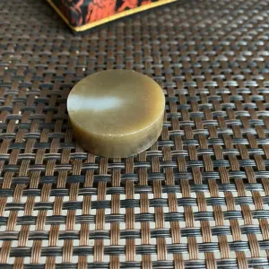 Natural Kunlun Jade Rough Nephrite Raw (25g,3.1X1.1cm)