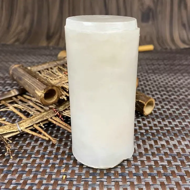 Natural Kunlun Jade Rough Nephrite Raw (270g,8.2X3.8cm)
