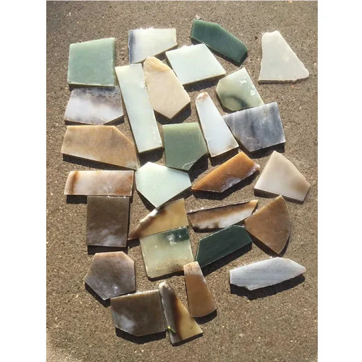 Natural Kunlun Jade Rough Nephrite Raw 28 Pieces