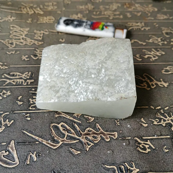 Natural Kunlun Jade Rough Nephrite Raw (280g, 7.3X5X4cm)