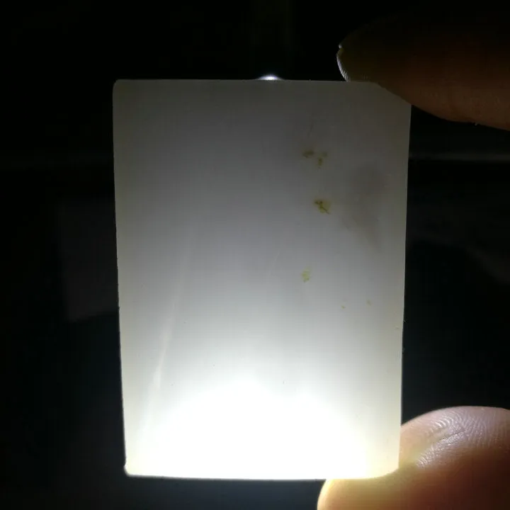 Natural Kunlun Jade Rough Nephrite Raw (30g, 4.8X3.4X0.6cm)