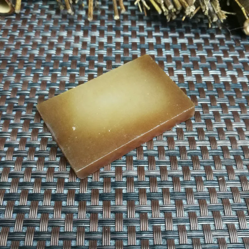 Natural Kunlun Jade Rough Nephrite Raw (33g,5.4X3.5X0.6cm)