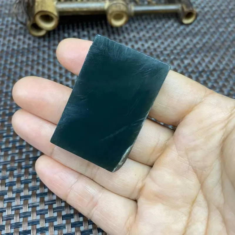 Natural Kunlun Jade Rough Nephrite Raw (36g,4.3X2.9X0.9cm)