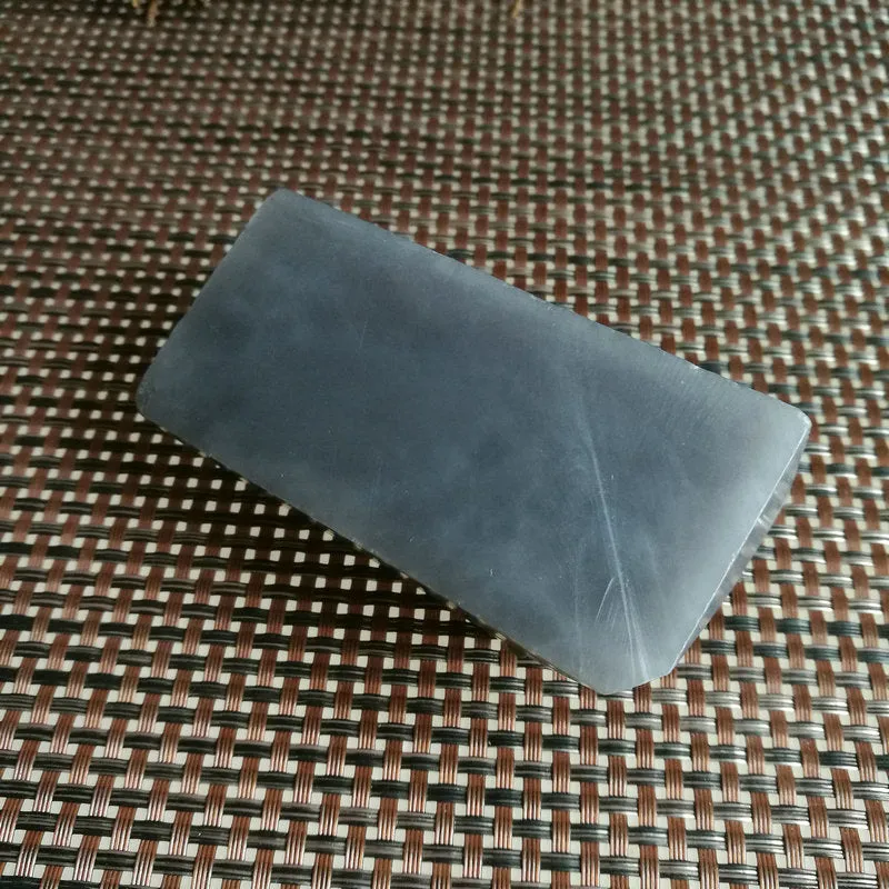 Natural Kunlun Jade Rough Nephrite Raw (392g, 8.5X4X3cm)