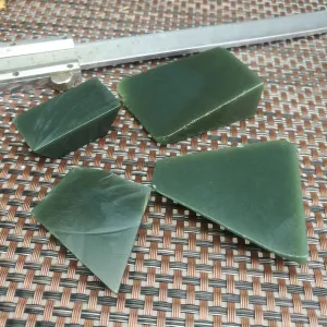 Natural Kunlun Jade Rough Nephrite Raw 4 Pieces S1