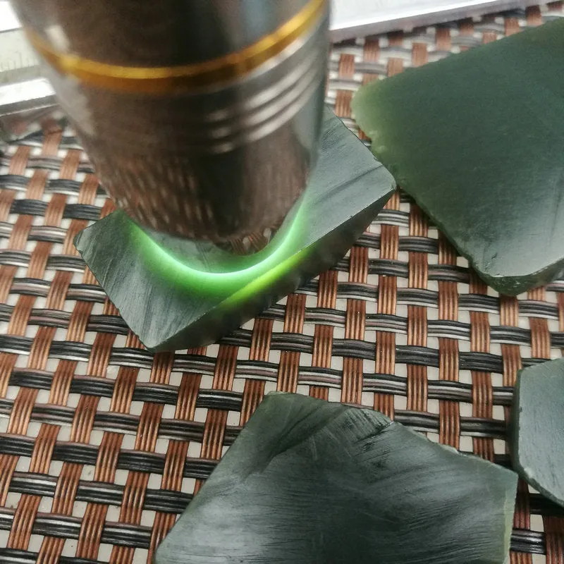 Natural Kunlun Jade Rough Nephrite Raw 4 Pieces S1