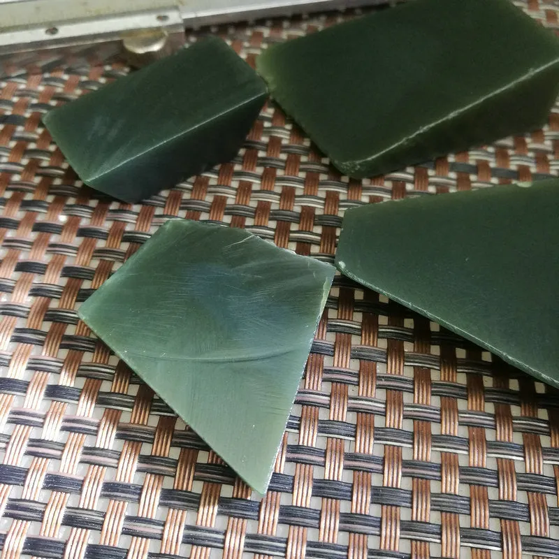 Natural Kunlun Jade Rough Nephrite Raw 4 Pieces S1