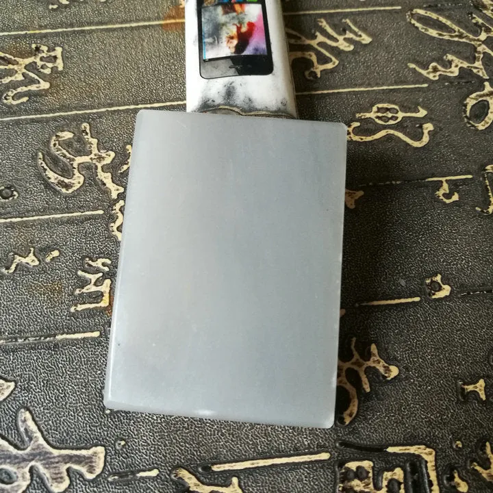 Natural Kunlun Jade Rough Nephrite Raw (46g, 5.5X3.99X0.7cm)