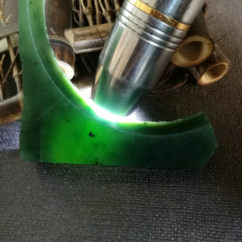Natural Kunlun Jade Rough Nephrite Raw (49g,6.5X1.2X1.2cm)