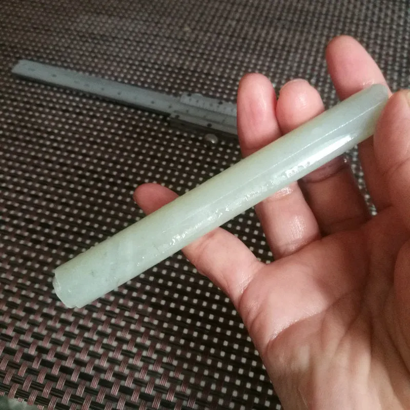 Natural Kunlun Jade Rough Nephrite Raw (50g,11X1.3cm)