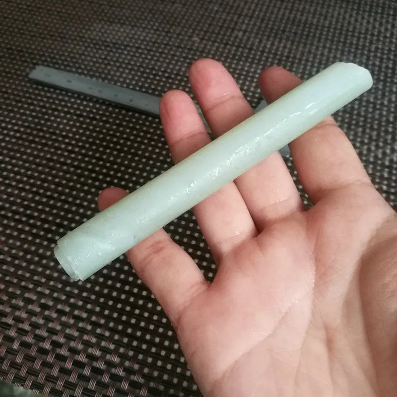 Natural Kunlun Jade Rough Nephrite Raw (50g,11X1.3cm)