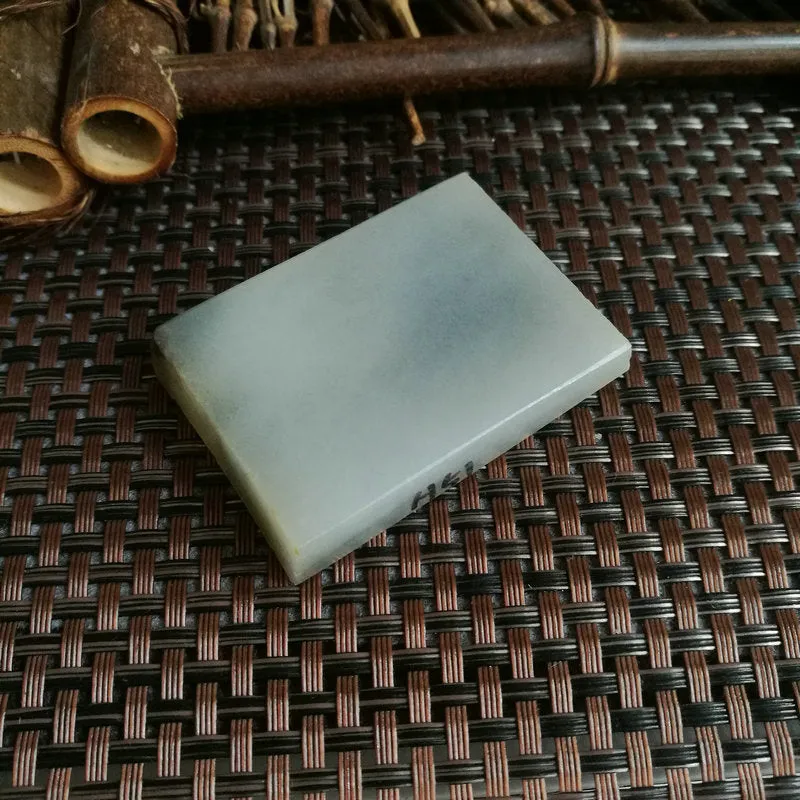 Natural Kunlun Jade Rough Nephrite Raw (54g,5.2X3.8cm)