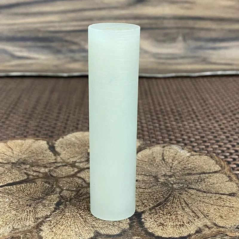 Natural Kunlun Jade Rough Nephrite Raw (54g,7.2X1.8cm)