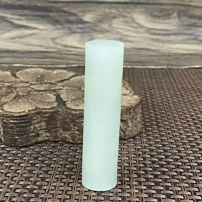 Natural Kunlun Jade Rough Nephrite Raw (54g,7.2X1.8cm)