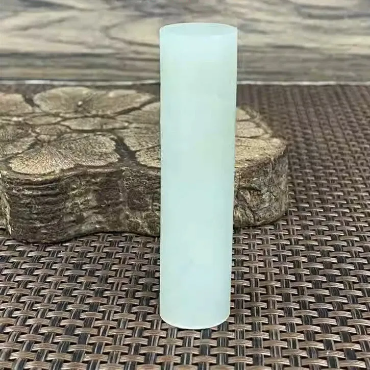 Natural Kunlun Jade Rough Nephrite Raw (54g,7.2X1.8cm)