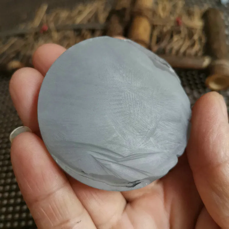 Natural Kunlun Jade Rough Nephrite Raw (55g, 5.2X0.9cm)