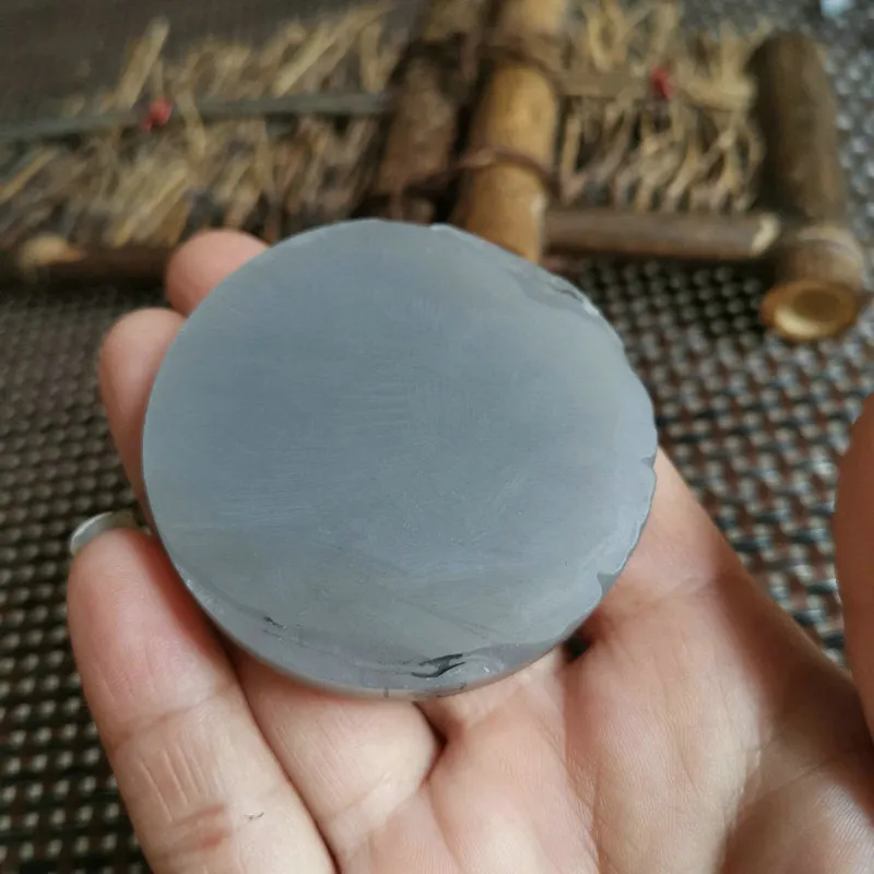 Natural Kunlun Jade Rough Nephrite Raw (55g, 5.2X0.9cm)