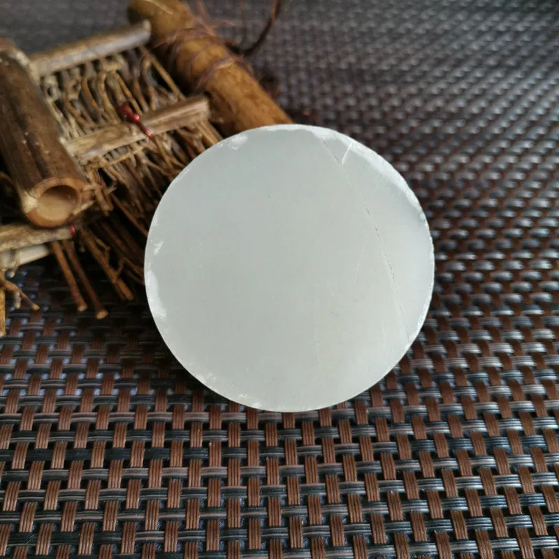 Natural Kunlun Jade Rough Nephrite Raw (5.8X1.9cm)