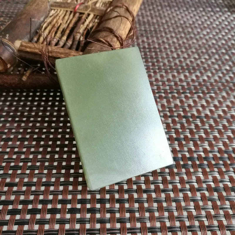 Natural Kunlun Jade Rough Nephrite Raw (59g,5.8X4X0.9cm)