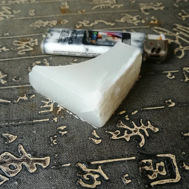 Natural Kunlun Jade Rough Nephrite Raw (60g, 4.5X4.5X1.8cm)
