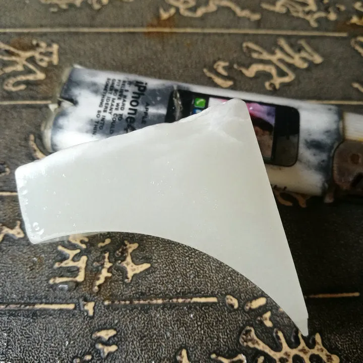 Natural Kunlun Jade Rough Nephrite Raw (60g, 4.5X4.5X1.8cm)